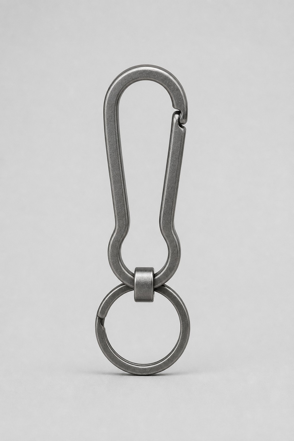Titanium Alloy Horseshoe Keychain